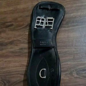 County Logic anotomic Girth 18in black leather